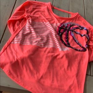 long sleeve justice hoops shirt💗💗